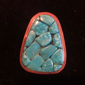 Stunning Turquoise choker necklace